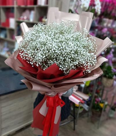 Букет цветов из: Гипсофила в Лобаново