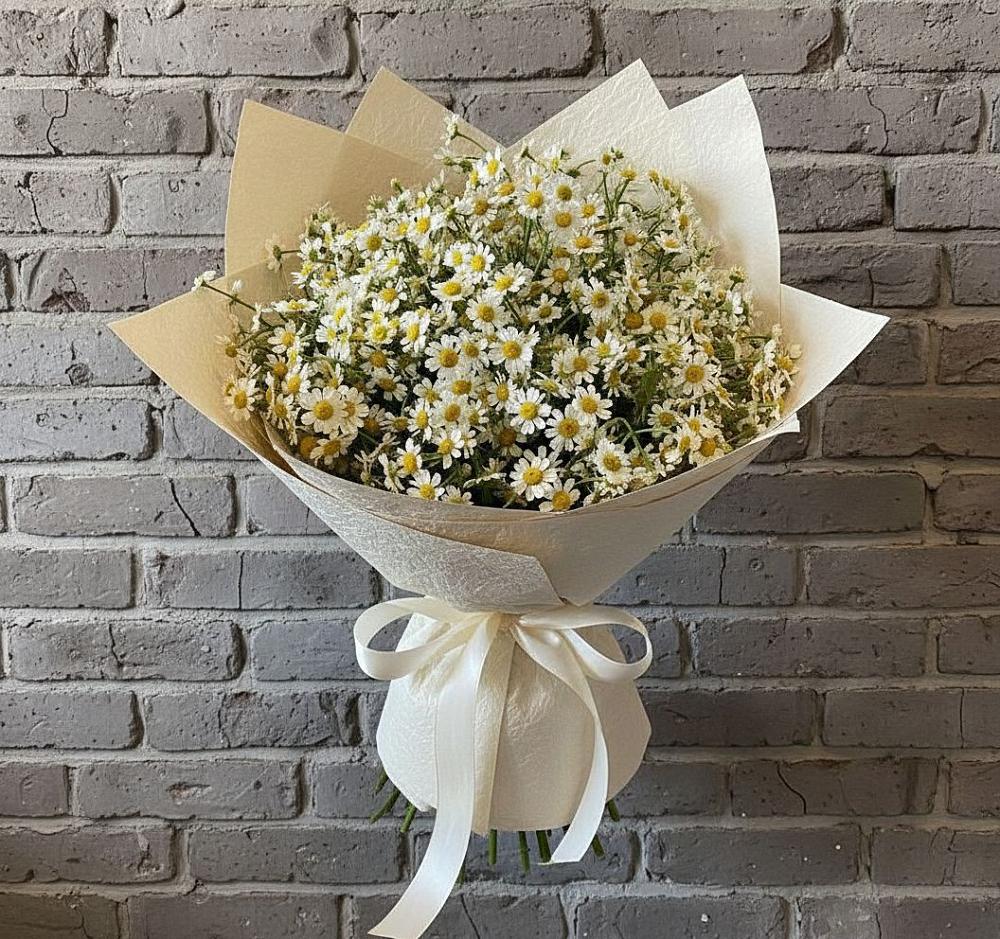 Букет цветов из: Ромашки в Лобаново