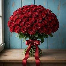 Букет Красные розы Блэк Меджик в Лобаново
