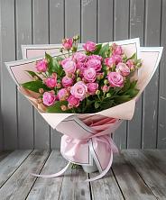 Букет Розовый кустик в Лобаново