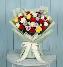 Букет цветов из:  Розы #REPLACE_PRED# Лобаново
