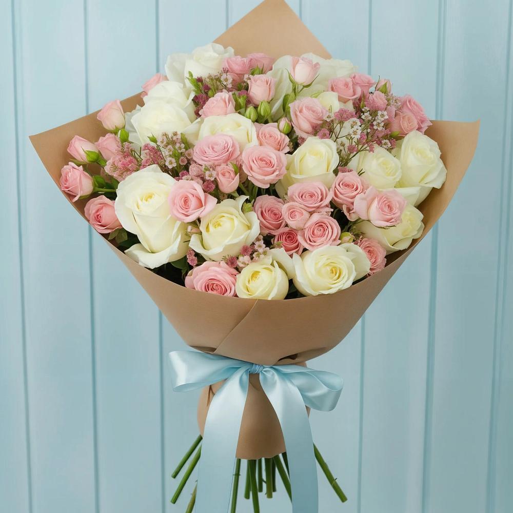 Букет цветов из: Розы в Лобаново