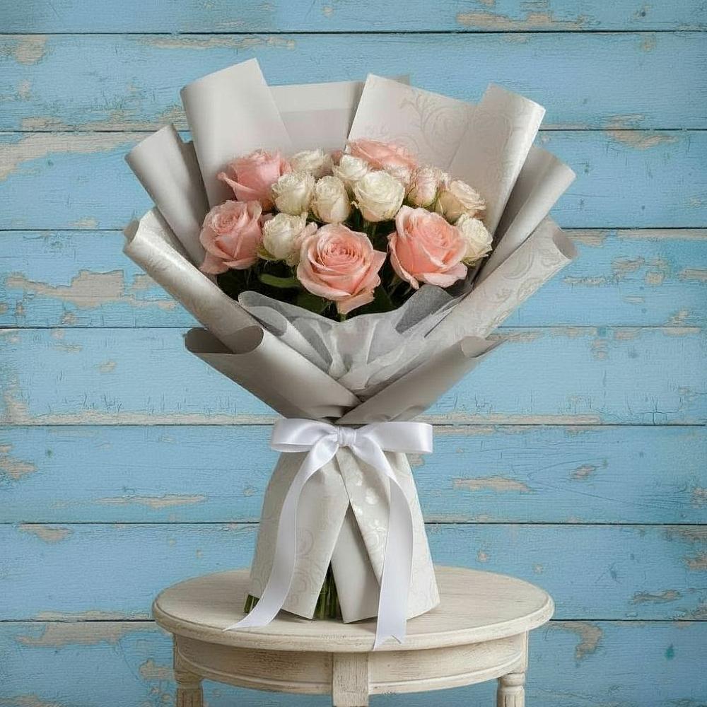Букет цветов из: Розы в Лобаново