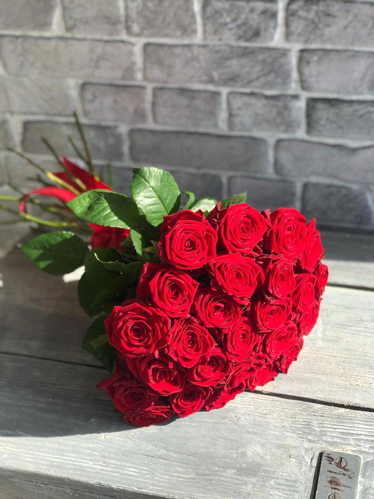 Букет Красные розы Фридом в Лобаново