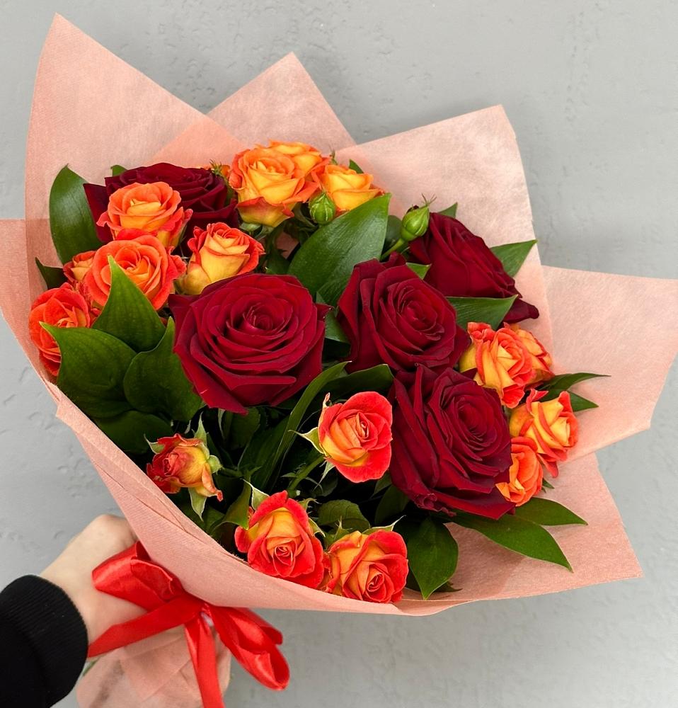 Букет Любовь и восторг в Лобаново