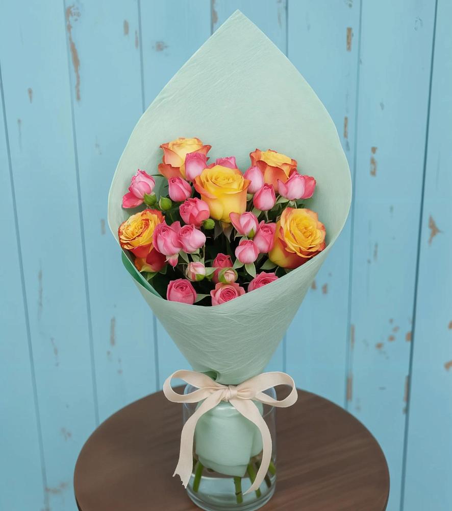 Букет цветов из: Розы в Лобаново