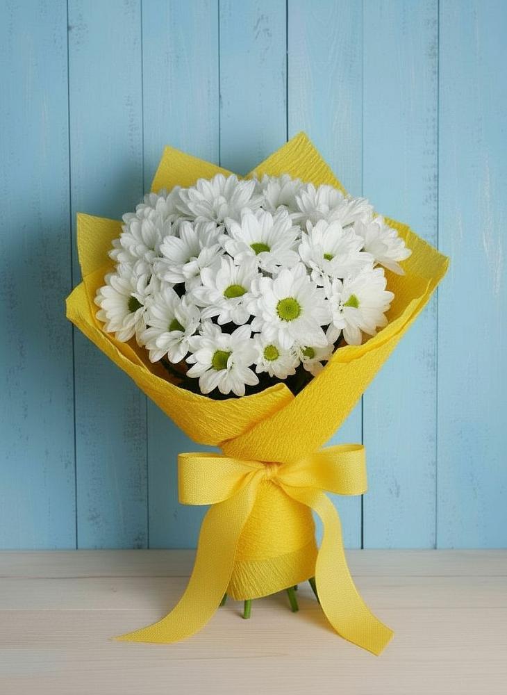 Букет цветов из: Хризантемы в Лобаново