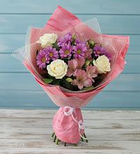 Букет цветов из:  Герберы #REPLACE_PRED# Лобаново