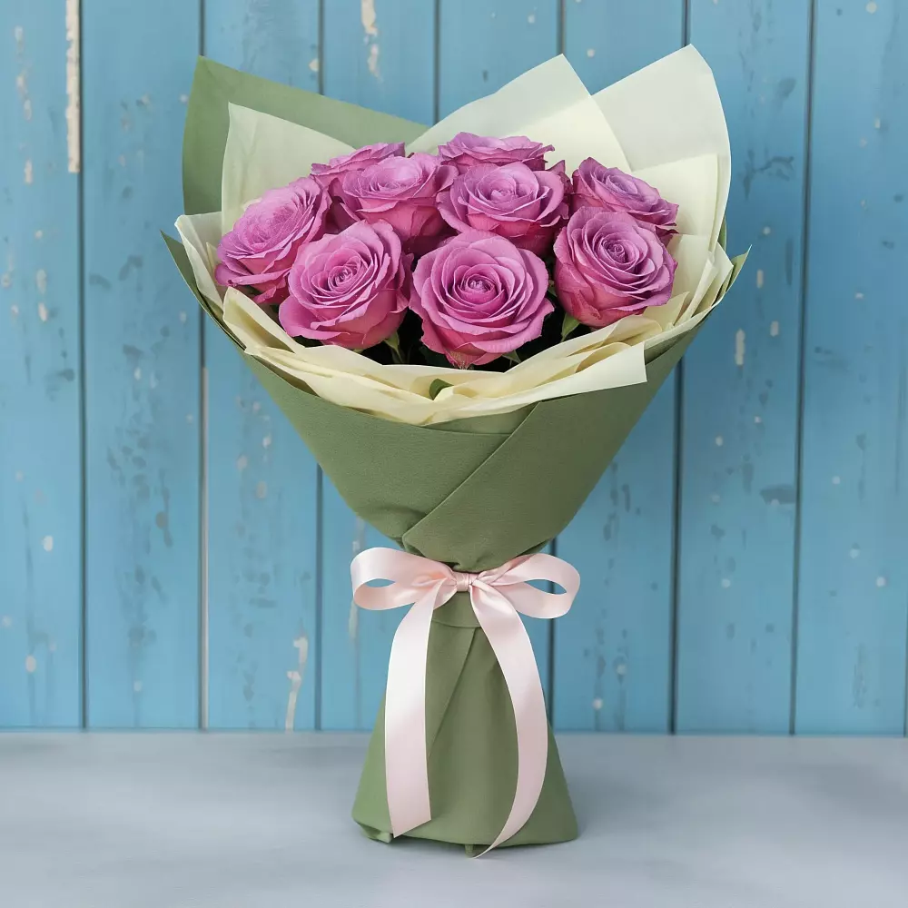 Букет Розы Фёрст Леди в Лобаново