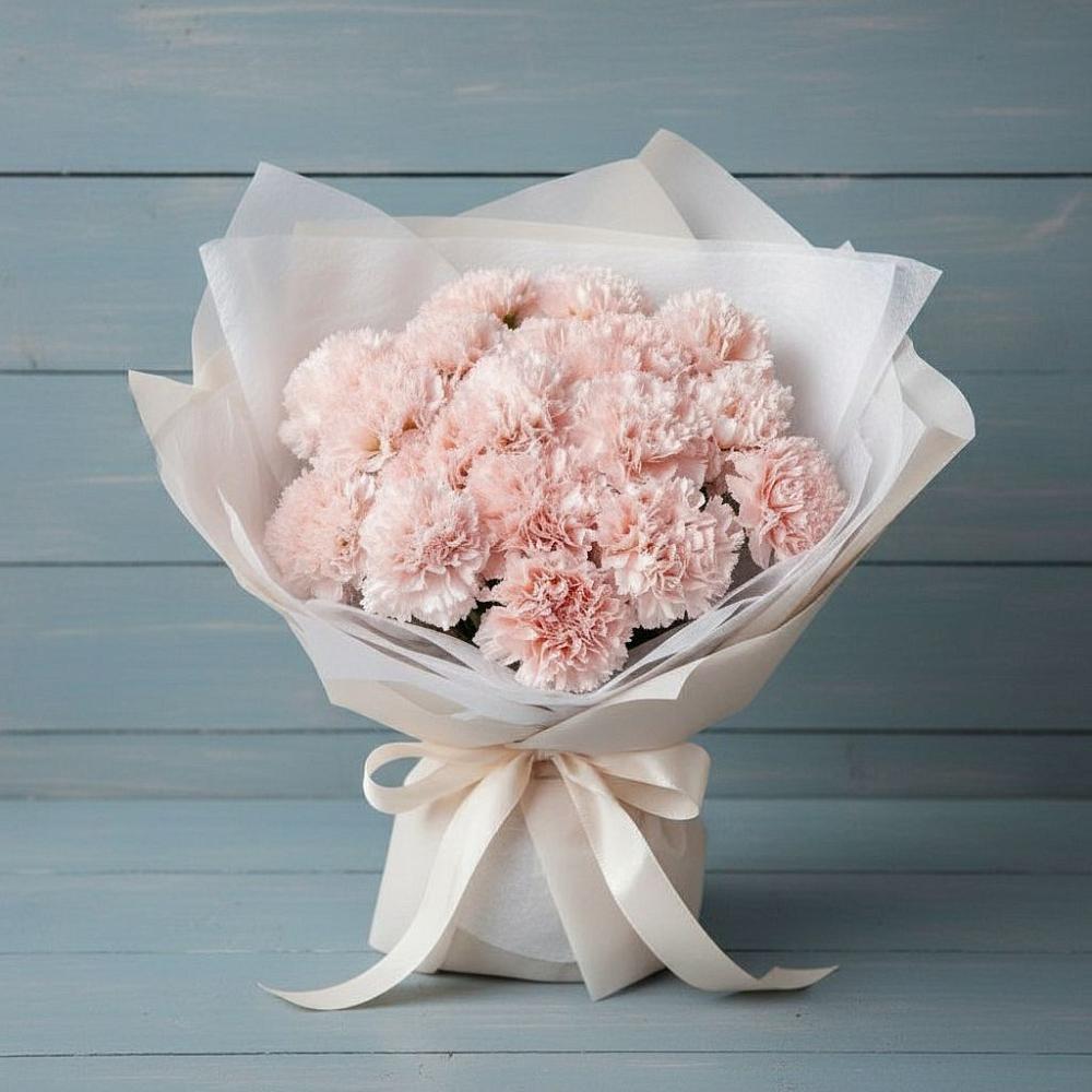 Букет цветов из: Гвоздики в Лобаново