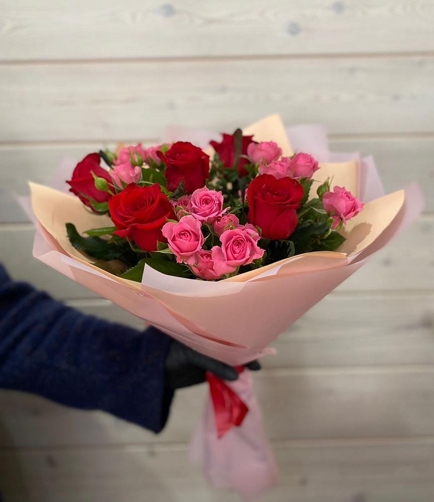 Букет цветов из: Розы в Лобаново